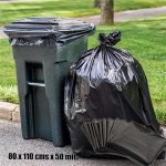 BOLSA NEGRA 80X110 cms x 50 Mic. Precio x Kilo ( Apróx 10 bolsas por kilo)