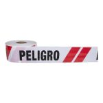 CINTA PELIGRO 15 cms de Ancho X 70 Mic-330 METROS.