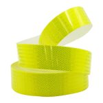 CINTA REFLECTANTE AMARILLA 5CM X 10METROS