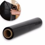 FILM STRECH NEGRO 50 cms x 20 Mic. ROLLO DE 2.5 KILOS